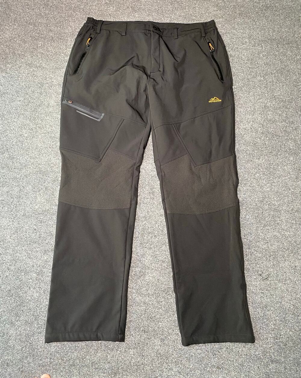 MAGCOMSEN Men's Snow Ski Winter Pants Waterproof Hiking Fleece Lined Pants 40